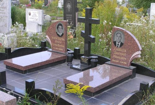 Фото на надгробии могилы